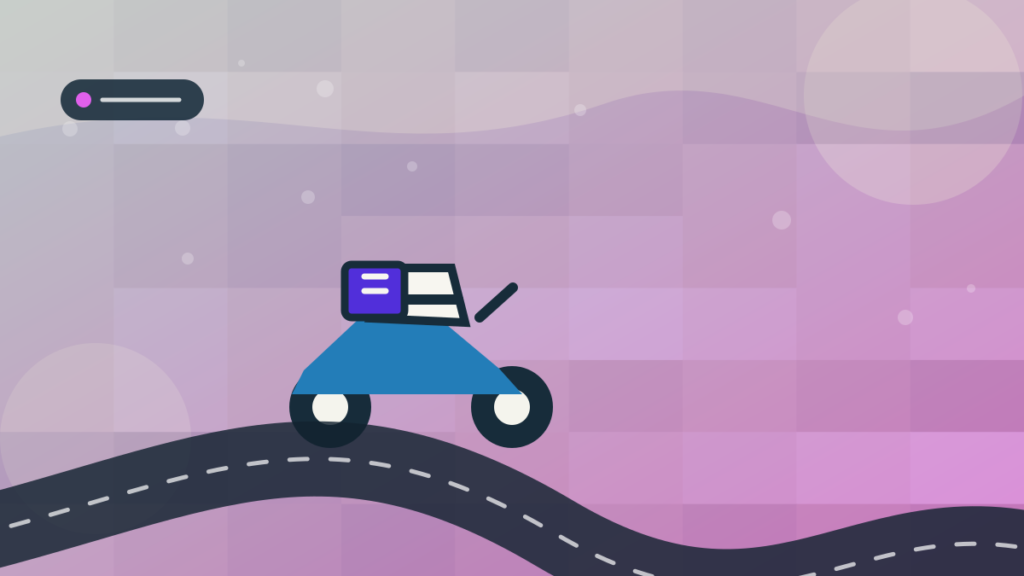 Illustration illustrant le quotidien d’un livreur à Taïwan : moto de livraison, conditions de circulation et préparation au travail, en lien avec l’article « Livraison Panda | Comment calculer le taux de prise de commande pour ne pas se faire avoir ? ».